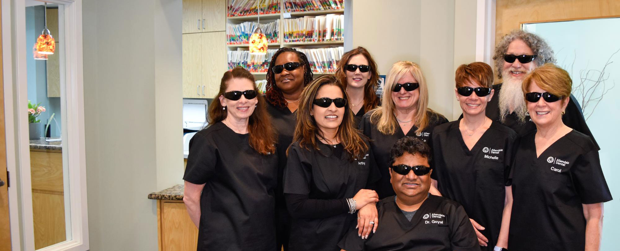 staff of Alledale Dental office