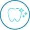 shiny tooth icon