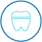 open tooth icon